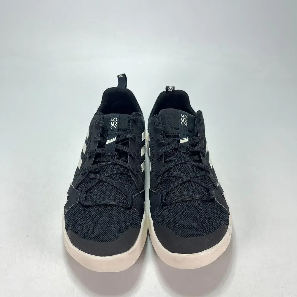 adidas Boat Climacool Black White Lace Up Shoes BC0506 Youth Size 6.5 Sneakers